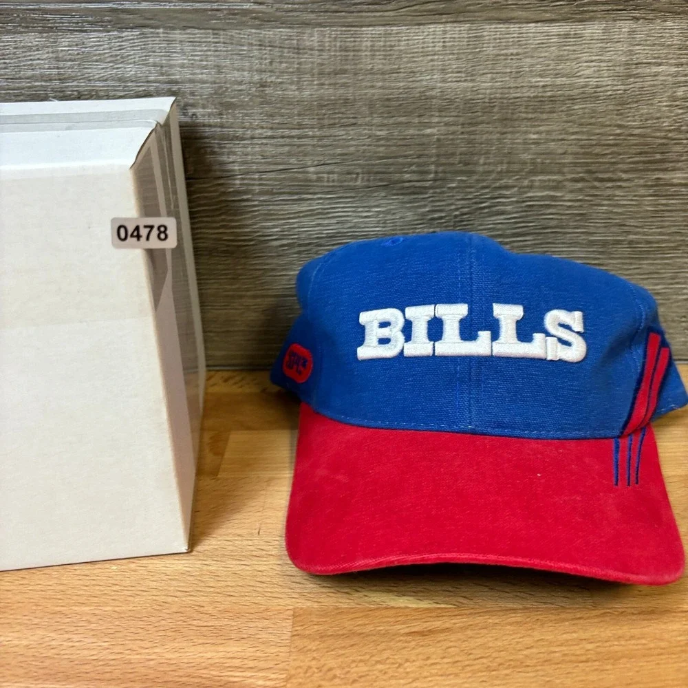 Vintage Buffalo Bills Hat Strap Back Blue NFL Football SPL 28 Sports Specialties